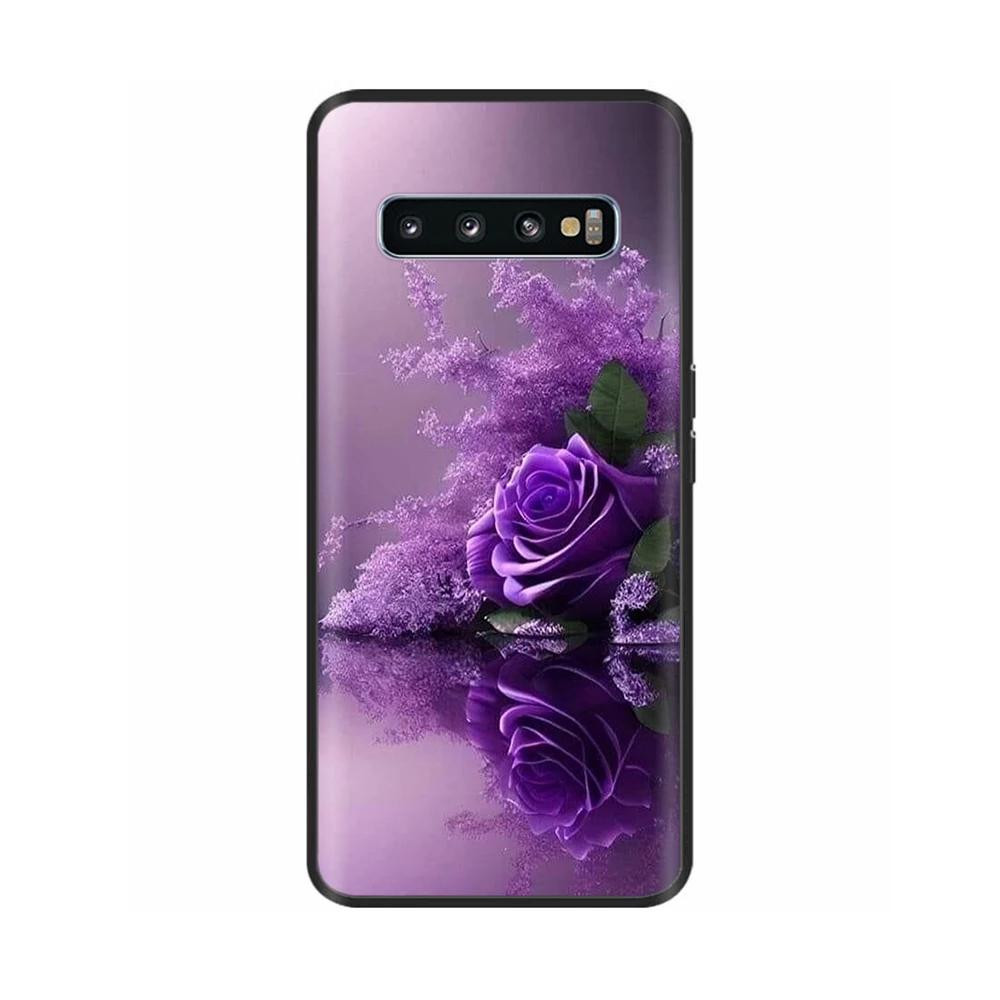Shockproof Cover For Samsung Galaxy S10 Phone Case Animals Painted Shell For Samsung S10 Plus S10+ S 10 Soft Silicone Back Cover