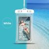 PVC Transparente Wasserdichte Handytasche Leuchtende Touchscreen-Trockentasche mit Siegelverschluss zum Schwimmen Tauchen Heiße Quelle Rafting