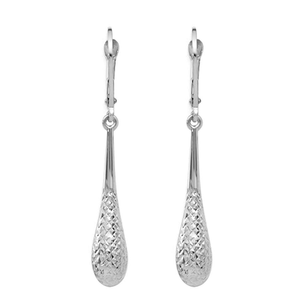 925 Sterling Silver BIS Hallmarked Lever Back Drop Dangle Earrings for Women and Girls,  100% Nickel and Lead Free; Non-Allergic and Safe.
