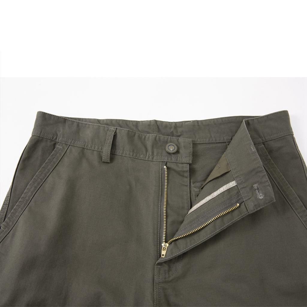 Men's Cross-border Plus Size Work Pants With Multiple Pockets, Casual Pants,  Cotton Pants
