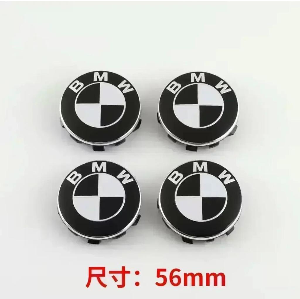 4 ks 56mm 68mm Znak Pro krytky nábojů kol BMW Pro BMW řady 3 řady 5 E60 E90 F10 F30 E46 E39 X5 E53 E70 E38 Z4