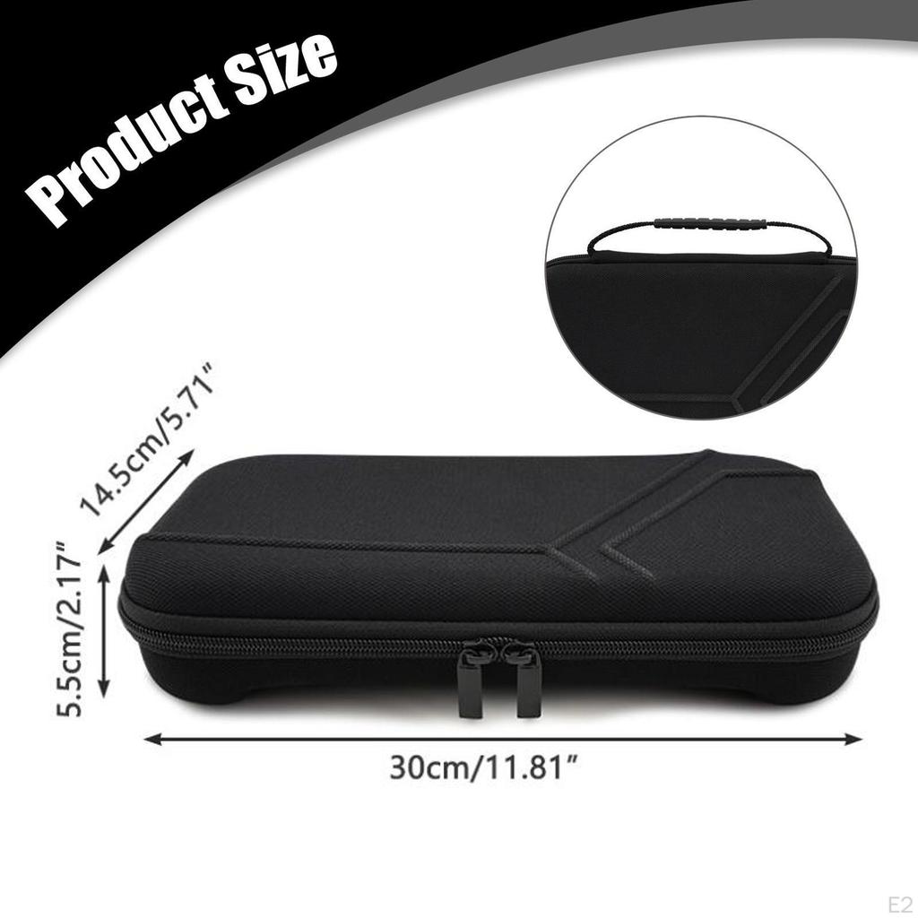 Game Consoles Storage Case Holder,Carrying Bag,Handbag,Dustproof with Handle Hard Shell Protective