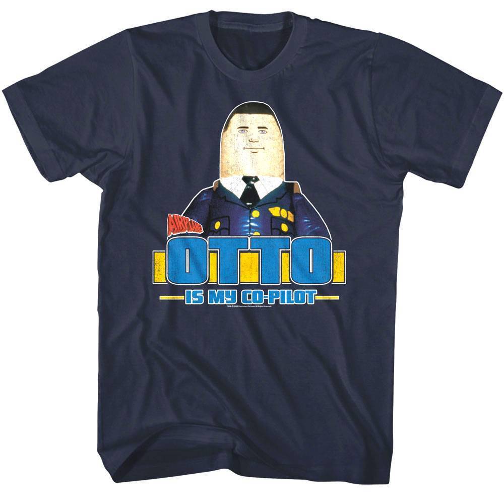 Airplane Otto is my Co-Pilot Men T Shirt XXXL