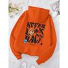 Never Look Back Creative Smile Skull Hoodies Women Warm Comfortable Sweatshirt Loose Hip Hop Street Clothes Loose Hoody Hoodies & Sweatshirts Women’s
