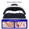 280W Nail Lamp for Nails Gel UV LED Nail Art Drying Tools with 4 Timer Setting