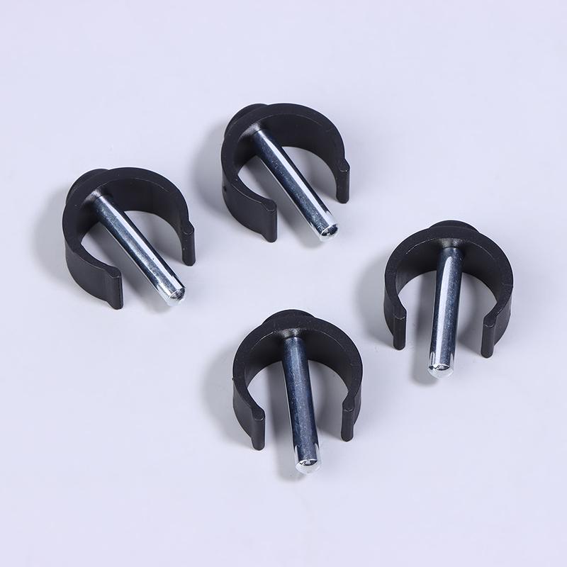 4 Stück Vielseitige C-Form Stockhalter-Clips Für Senioren Mobilitätshilfen Krücken Zubehör Rollator Ersatzteile Rutschfestes Gehen