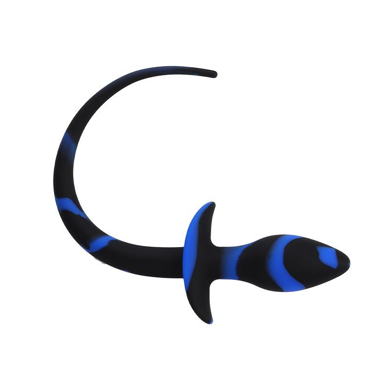 MoDi Women Sex Toys Faux Dog Tail Butt Anal Plug Liquid Silicone Sexy Romance Adult Game Toy