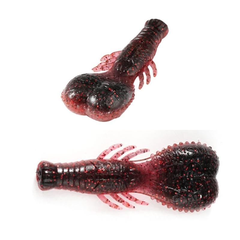 Soft Baits Crawfish Lures Artificial Fishing Baits Lure for Trout 6.2cm 6.7g Heavy Weighted Swimbait Fishing Tackle