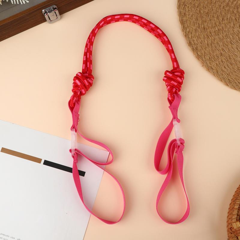 Knotted Nylon Bag Strap Anti-slip Adjustable Wide Shoulder Replacement Strap for Backpack Purse Office Use