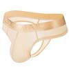 Mens Sexy Underwear Thong Underpants Soft Briefs Panties Ice Silk Ultra-thin Transparent Underwear