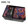 Cravatta da uomo Paisley Set regalo cravatta con gemelli e fermacravatta Cravatta business casual Nera Confezione regalo