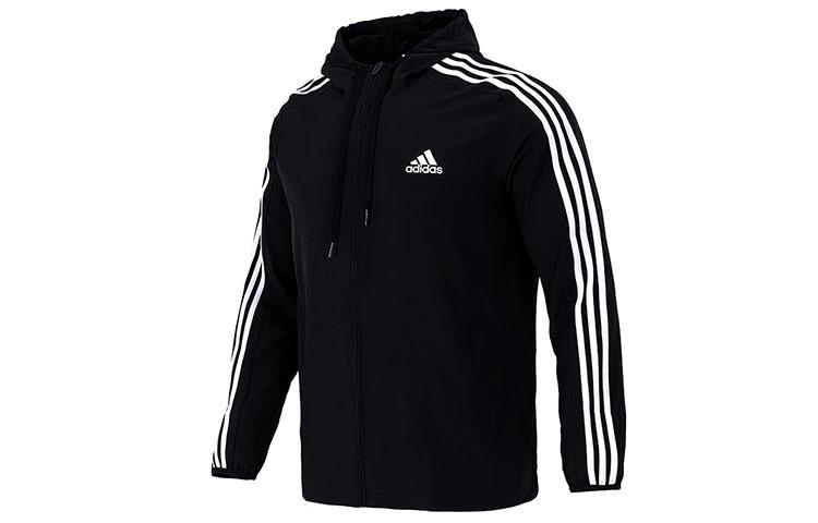 

Adidas Essential Jackets Men s Black Hooded Moderate Other GV5256 XXL
