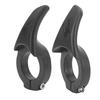1 Pair Handlebar Thumb Rest Wear Resistant Thumb Force Grip Bicycle Bar End for Mountain Bikes