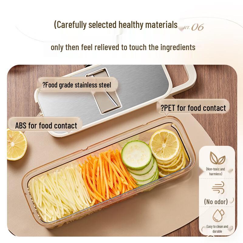 BEAR Multifunktionaler Gemüse- und Reibeschneider