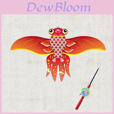 Children's Handheld Kite Mini Fishing Rod Dynamic Kite Plastic Handheld Mini Fishing Rod Kite Stall
