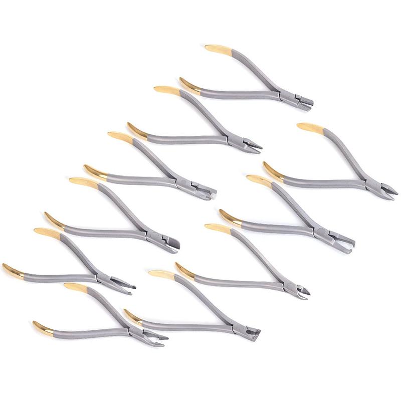 Ensemble de 18 pinces orthodontiques pour dentiste, pinces de coupe et de formage d'instruments en acier inoxydable