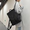 Premium Retro Backpack Women's New Simple and Versatile College Style Student Schoolbag Casual Backpack