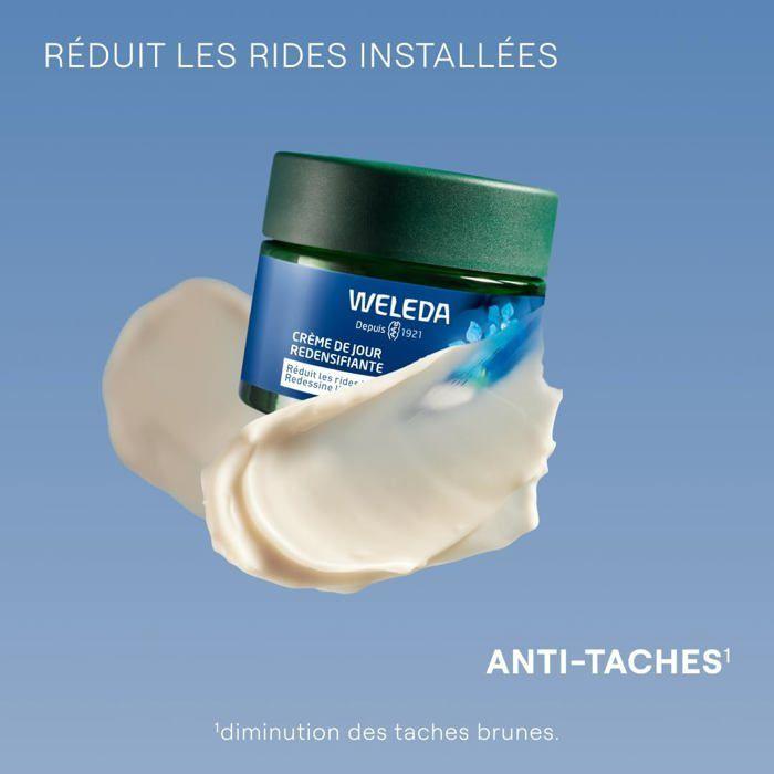 Crème de jour redensifiante - WELEDA - Gentiane Bleue &amp; Edelweiss - Anti-âge - Peaux matures - Vegan - 40 ml
