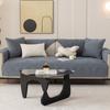 Chenille Quilted Sofa Cushion Four Seasons Universal Non-slip Leather Sofa Cover Cover Thickened Three People Cushion Cover Cloth