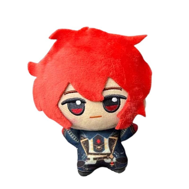 Genshin Impact Plush Doll Pendant Venti Lumine Soft Stuffed Keychain Gift