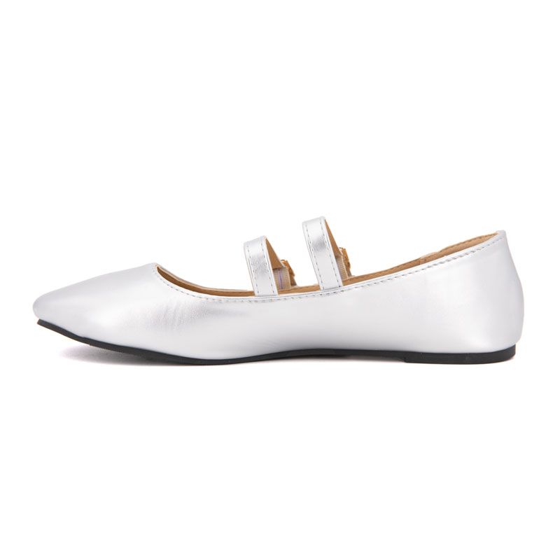 Zayanita Double Strap Ballerinas with Buckles Woman BURTON OF LONDON