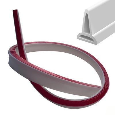 Duschbad 1M Stopper Damm Barriere Dichtungsstreifen PVC Selbstklebend Praktisches Zubehör Hohe Qualität