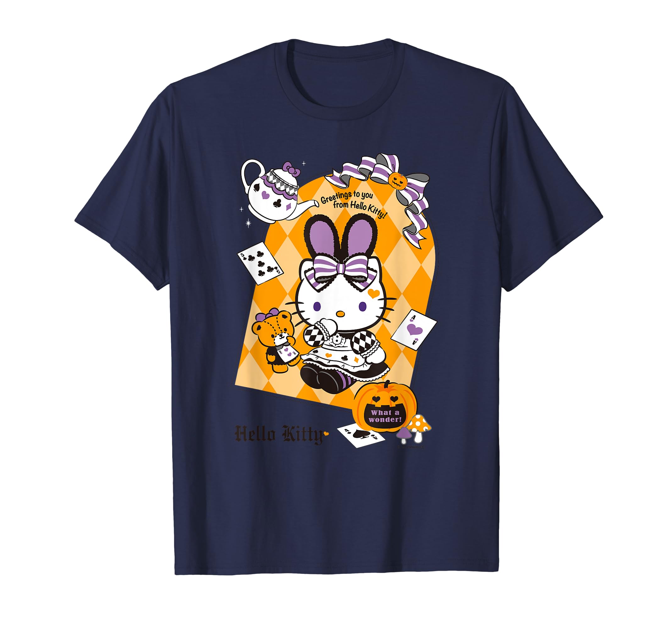 

Hello Kitty Trump [Halloween Special] T-shirt синій