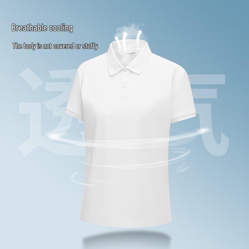 Tanboer Women's Quick-Dry Polo T-Shirt