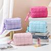 Puffer Makeup Bag Quilted Cosmetic Pouch for Women Large Travel Toiletry Organizer Suitable for Various Occasion