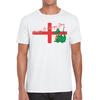 Happy St. George's Day Cute Dragon England Flag Unisex Mens T Shirt Womens Tops Tees