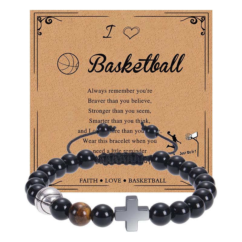 JYL TS Bracelet Zodiac  Black Magnet Aligns Star Sign & Protection