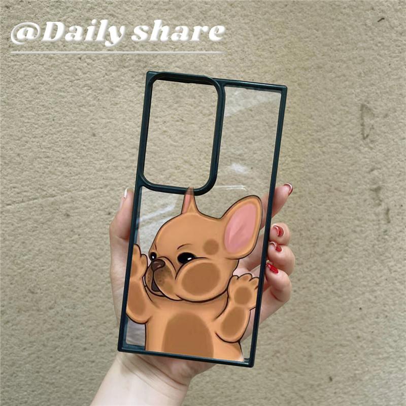 

Pug Dog French Bulldog Shockproof Phone Case for Samsung Galaxy S25 Plus S24 S23 Ultra S23 Plus 5G Couple Friend Cover Coques Samsung Galaxy S23