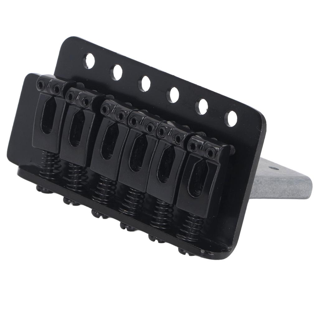 6-Saiten Gitarrenbrücke mit Befestigungswerkzeugen Linkshänder Vintage Tremolo Brücke Ersatz Elektrisch