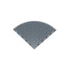 MOC 1PCS 65803W 10x10 Rounded High Bottom Plate Featuring Holes Constructing Blocks Kit Semicircle Fillet House Board Bricks Playthings Presents