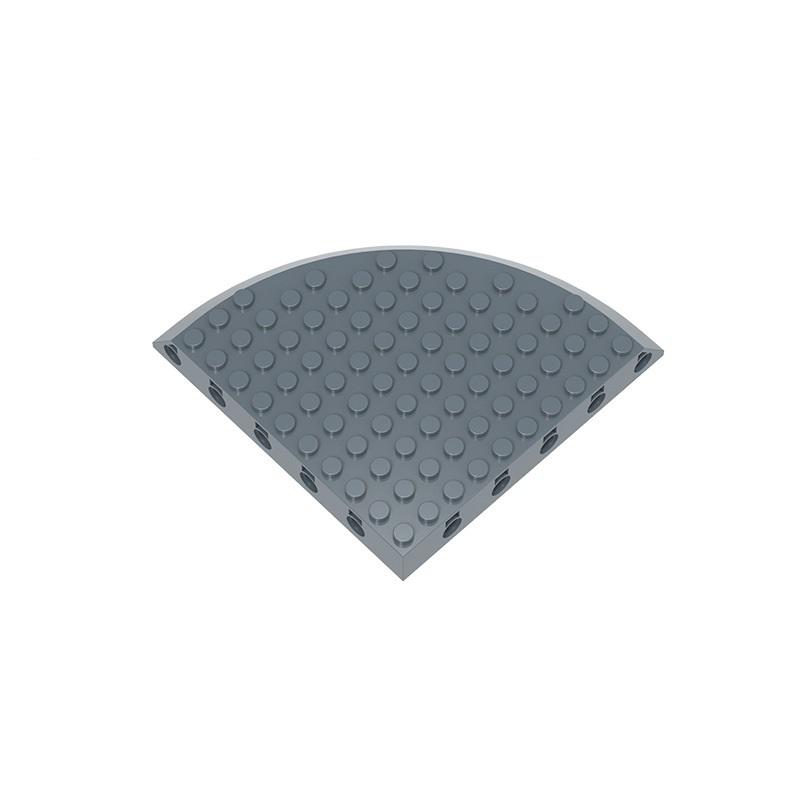 

Non-Toxic Moc 1Pcs 65803W 10X10 Rounded High Bottom Plate With Holes Building Blocks Kit Semicircle Fillet House Board Bricks Toys Gifts