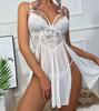 Sexy Underwear Women Suspenders Lace Transparent Dress Pajamas Lingerie Nuisette Femme Pijamas Hot Erotic Babydolls Sleepwear