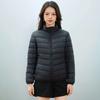 Women's new national standard 90 down simple down solid color women's stand-up collar women's clothing light down jacket women