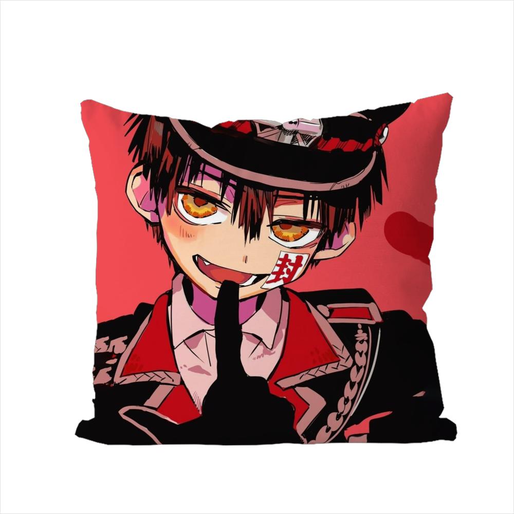 

Toiletbound HHanakokun Pillow Case For Car Sofa Decorative Home Doublesided Print Plush Square Throw Pillow Cushion Cover 30x30cm