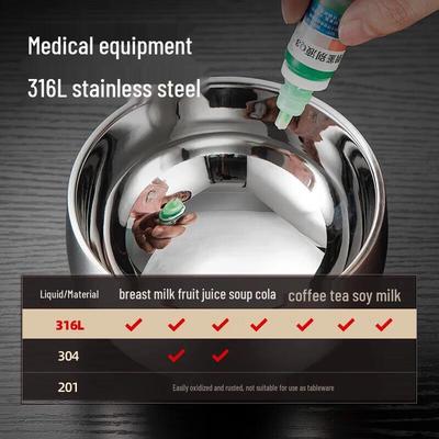 316L Stainless Steel Rice Bowl