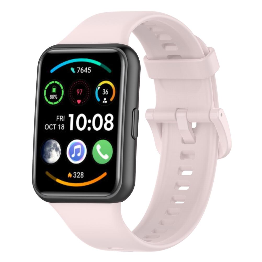 

Smart Watch Replacement Bands Smart Watch Soft Silicone Strap for FIT2 Pink