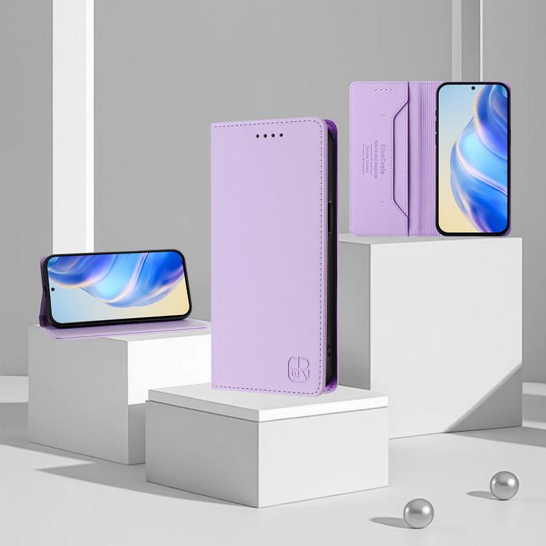 

Для Realme P4 P3 P2 P1 Pro 5G Магнитный кожаный кошелек RFID Funda Для OPPO Realme Note 50 Роскошный чехол Realmi P3 Ultra Обложка-книжка Realme Note 50 светло-фиолетовый