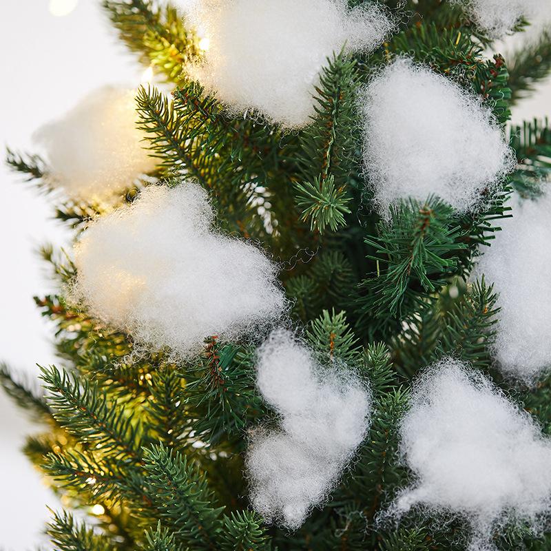 Christmas Atmosphere Simulated White Snow Shopping Mall Decoration Hotel Cotton Scene Decoration