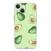 Phone Case For iPhone 17 Air Cases iPhone 16 15 12 13 14 Pro Max SE 7 8 Plus iPhone11 Clear Cover Fruit Juice Flower Pattern