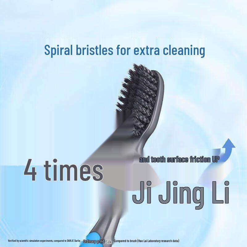 Hawley Charcoal Silk Soft Toothbrush