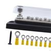 10 Terminal Bus Bar Kit Dustproof Replaces Parts Easily Install Professional with Cover AC 110-300V