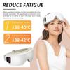 Eye Care Pulse Massager Air Pressure Vibration Light Airbag Heat Hot Compress Eye Mask Relieve Dry Eye Fatigue Massage Device