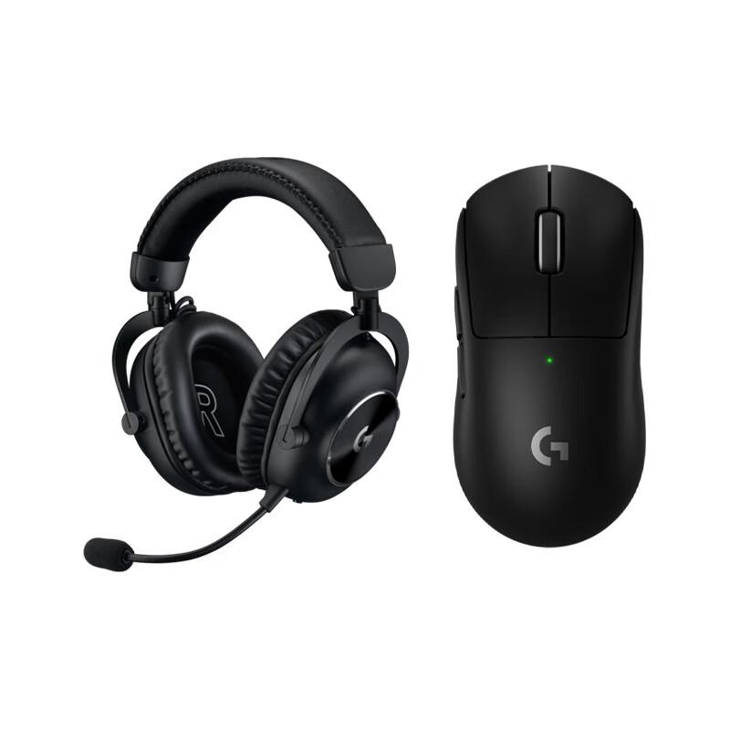 Logitech G PRO X2 Headset & GPW Wireless Gaming Set - Black