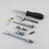 46Pcs Car Repair Tool Kit 1/4 Inch Socket Set Ratchet Torque Wrench Multifunctional Mechanical Auto Maintenance Combo