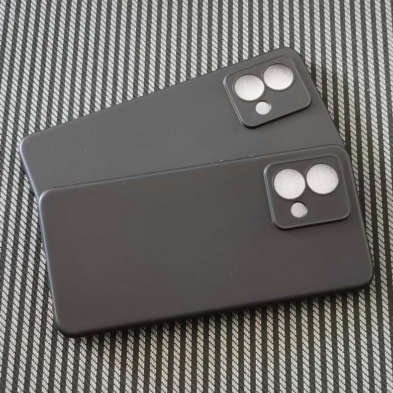 

For Motorola Edge 40 Neo 5G Case Precise Cutouts Glossy TPU Protective Phone Cover Black