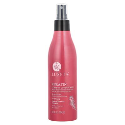 Queratina, Condicionador Leave-In, para cabelos finos e secos, 8,5 fl oz (251 ml)